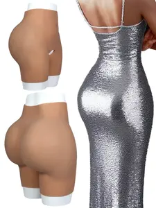 ANGDIE Silicone Hip Lifting And Strengthening Pants Shapewear Waist Cincher Shaper, High waist shaper, Suitable For Women, Lifting Buttocks, Waist Circumference 64CM-125CM, Thickness 1CM, Underwear Panty Womenswear