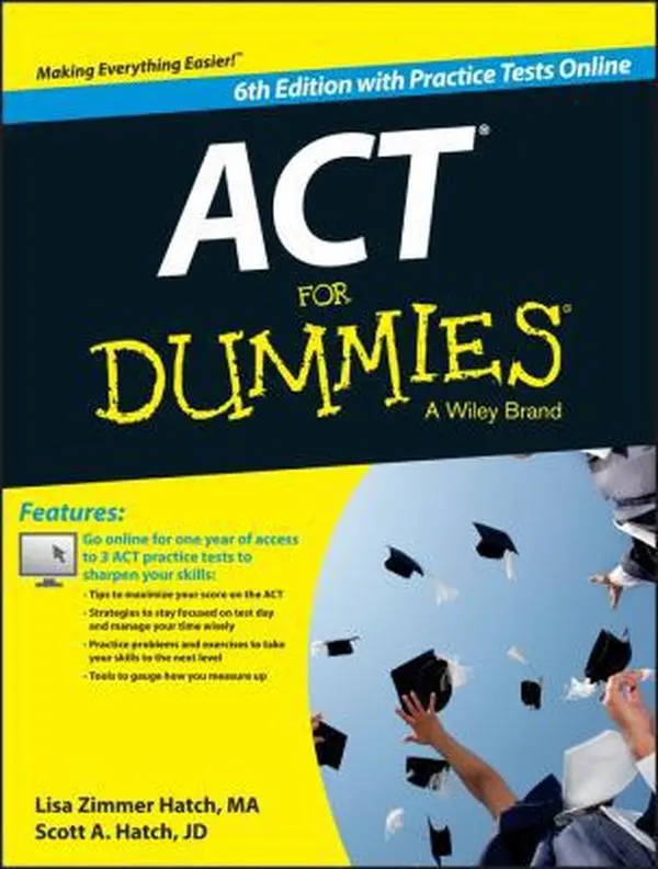 USED-ACT for Dummies, with Online Practice Tests by Hatch, Lisa Zimmer (Paperback)