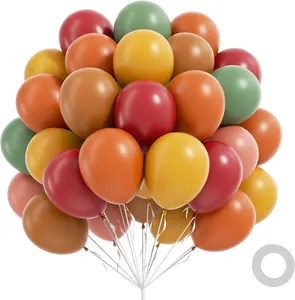 Multi-Color Fall Balloon Set Thanksgiving Baby Shower Birthday Party Decorations