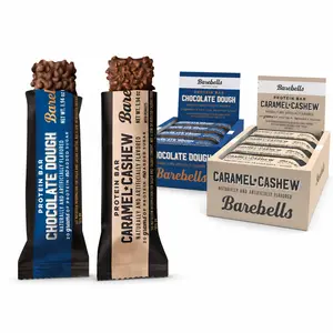 Barebells Chocolate Dough & Caramel Cashew - Protein Bar Bundle Barebells Chocolate Dough & Caramel Cashew - Protein Bar Bundle