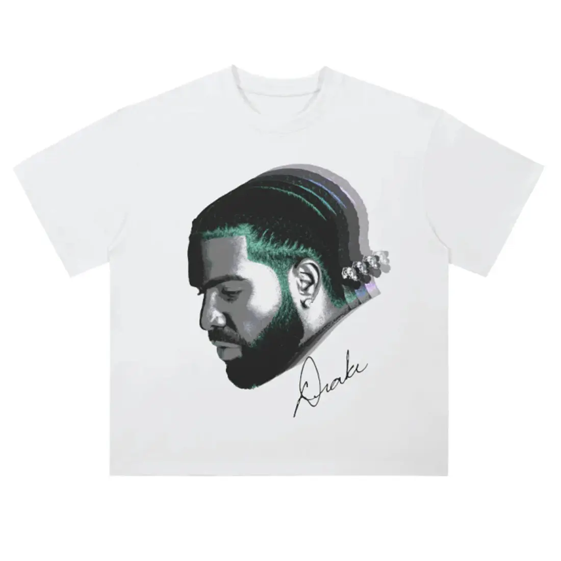Drake Album Collection Tee, Heavyweight Drop Shoulder T-Shirt