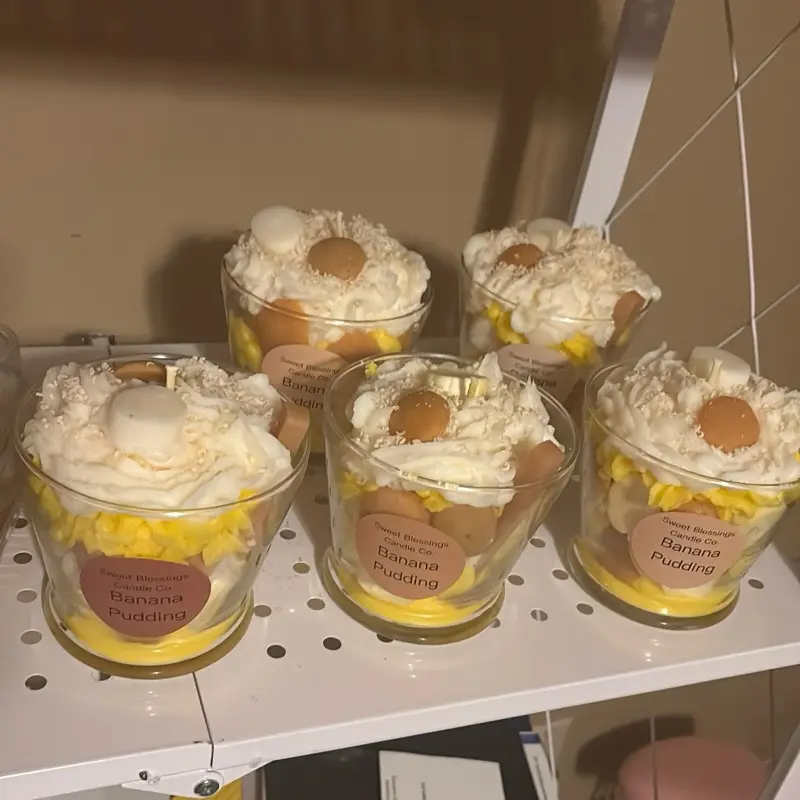 Banana Pudding Candle