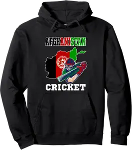 Afghanistan Cricket Player Flag Jersey Afghan Sports Pullover Hoodie - Nicketanic Shop 55B0BJMSCPFZ