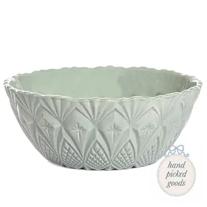 Vintage Inspired Handmade Ceramic Bowl