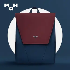 MAH 1960 Young Backpack with Casual Style Waterproof Fabric 14 inch 15.6 inch