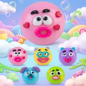 2026 Smushers Dog Face Swap Squishy Toy, Soft Moldable Stress Relief Toy, Stylish Desktop Decor for Adults to Relax