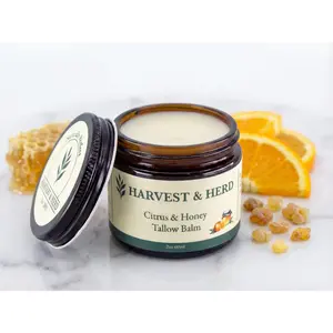 Citrus & Honey Tallow Balm