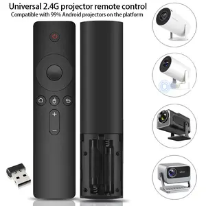 Air Mouse Remote, Wireless Remote Control for Projector, 2.4G USB Receiver, 33ft Long Range, Compatible with Android Projectors, Plug and Play Upgrade Your Home Theater Setup Projector Remote