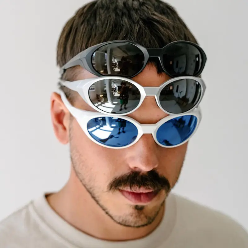 New Trendy Sports Sunglasses for Men/Women Outdoor Cycling Goggles Windproof Style Polarized Sunglasses for Men