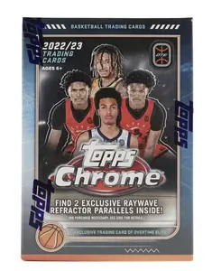 2022-2023 Topps Chrome Overtime Elite Basketball - 4 Cards per pack