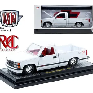 M2 MACHINES 1:24 1993 CHEVROLET C1500 SS 454 – WHITE
