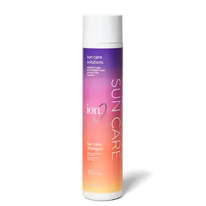 ion Sun Care Shampoo, Protects & moisturizes hair against sun damage, Adds softness & shine, Cruelty Free, Vegan, 10.5 Fl Oz
