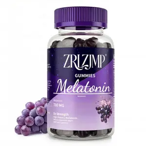 Melatonin Sleep Bear Gummies 26mg, Tasty Grape Flavor, Easy Bedtime Routine for Better Sleep, 60 Count