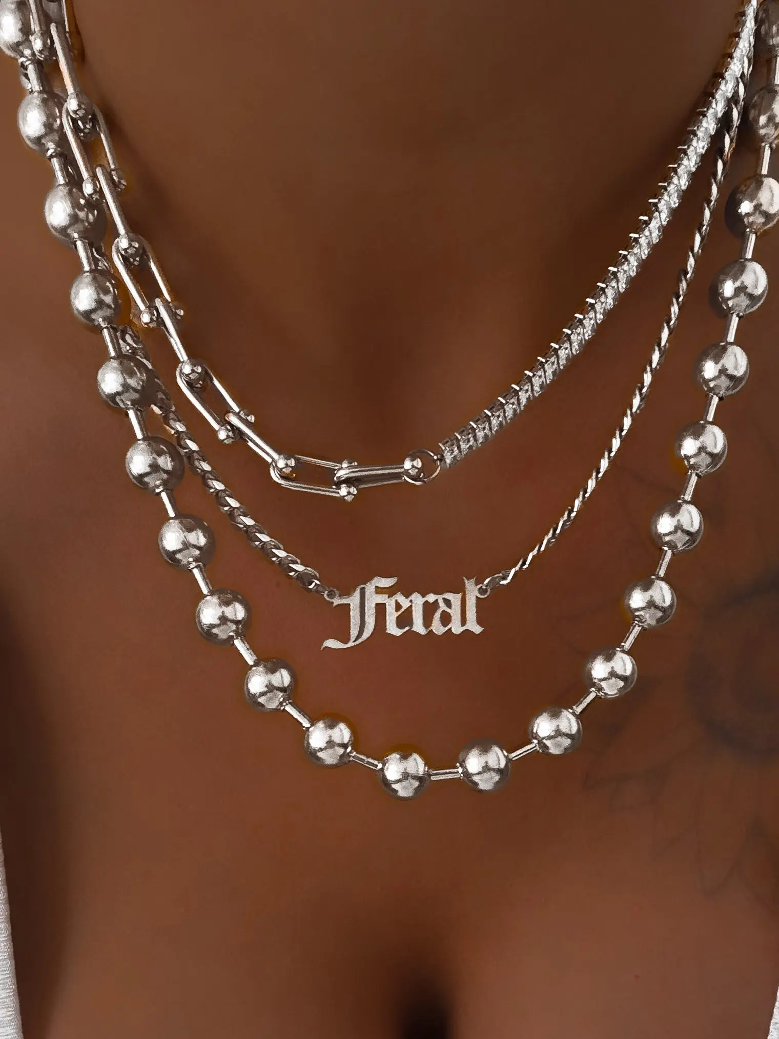 VOLTAGE WATER RESISTANT NECKLACE