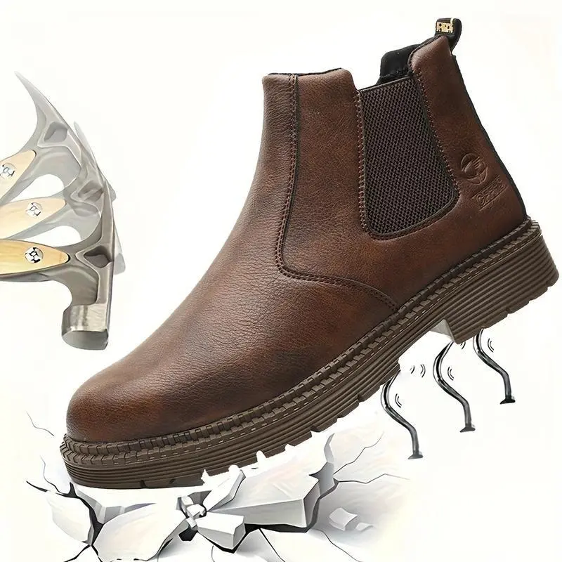 WKK Splash-proof, Smash-proof, Puncture-proof And Breathable Safety Shoes unisex chef work shoe waterproof shoe anti-slip durable outdoor comfortable waterproof