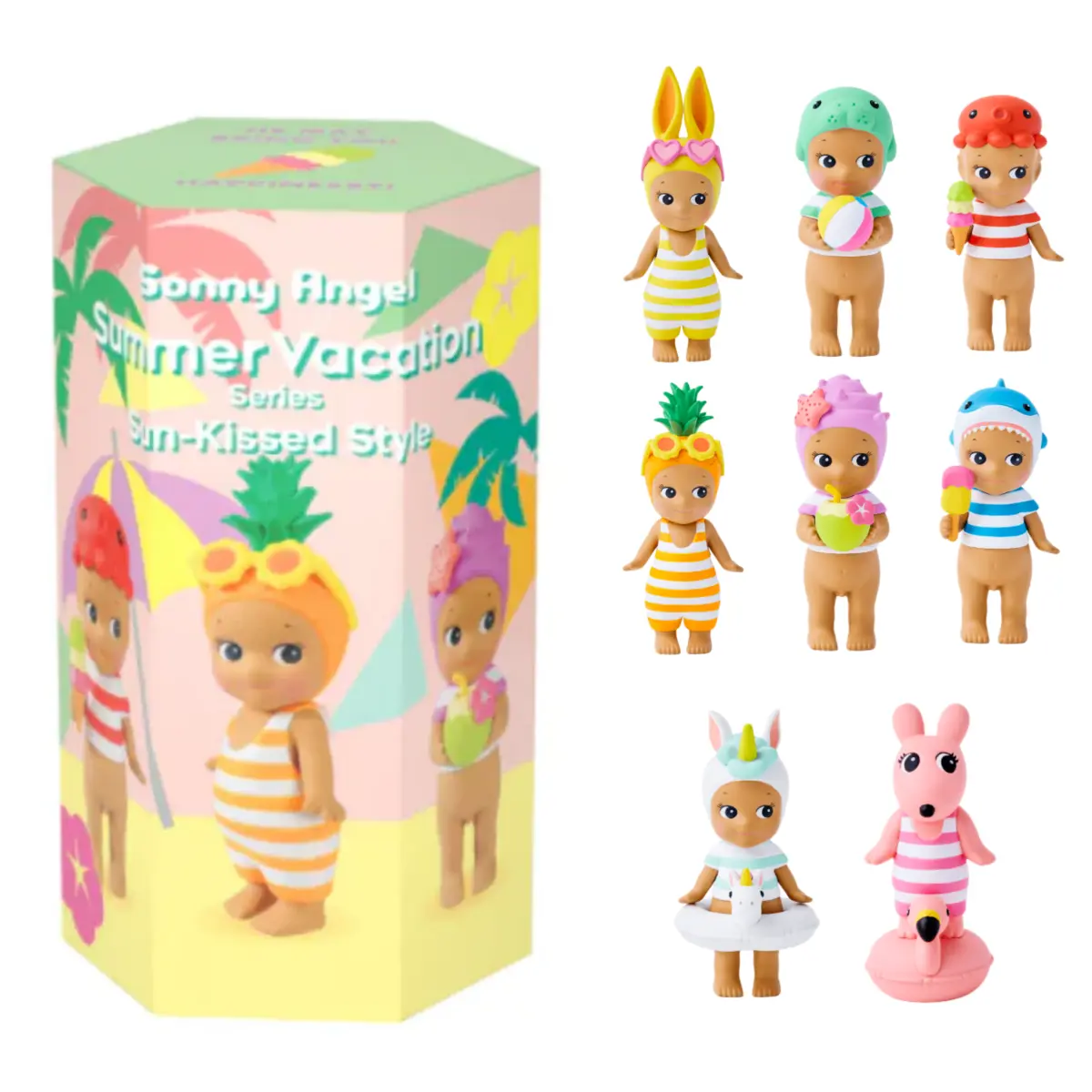 Sonny Angel Summer Vacation Series Sun-Kissed Style Sealed Blind Box Gift for Birthday Sonny Angel Summer Vacation Series Sun-Kissed Style Sealed Blind Box Gift for Birthday