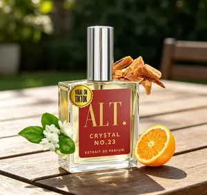 ALT. FRAGRANCES Crystal No. 23 Extrait de Parfum – Inspired by Baccarat Rouge 540, Unisex Luxury Fragrance, Long Lasting Scent with Jasmine, Amberwood & Cedar Notes, 60ml