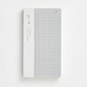 Daigo Isshoni Mini Grid Notebook - Clear