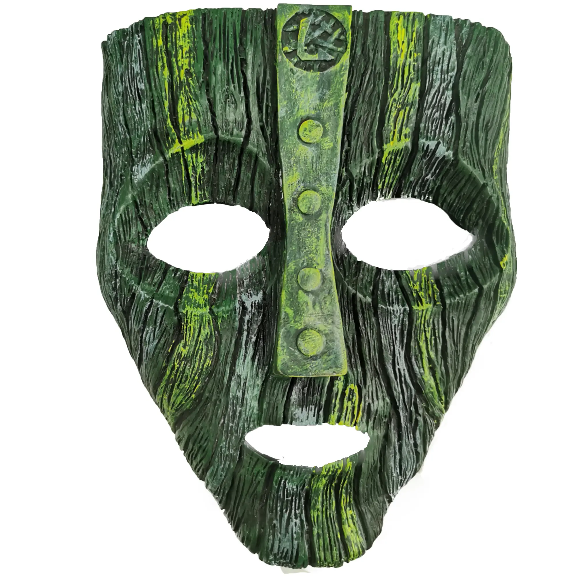 Jim Carrey The Mask Deluxe Loki Latex Horror Mask, Halloween Costume Accessory, Party Cosplay Gear, Accessories, Horror Masks