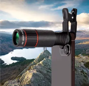 20X Zoom Phone Lens Telescope, Clip-On Smartphone Telephoto Lens for Concerts, Sports Games & Travel, HD Long Distance Camera Lens