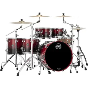 Mapex Saturn 5-piece Studioease Shell Pack - Scarlet Fade (SR628XURQ)
