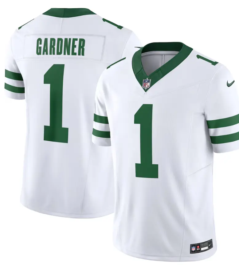 Ahmad Sauce Gardner NY Jets Vapor F.U.S.E. Limited Jersey - White 3XL