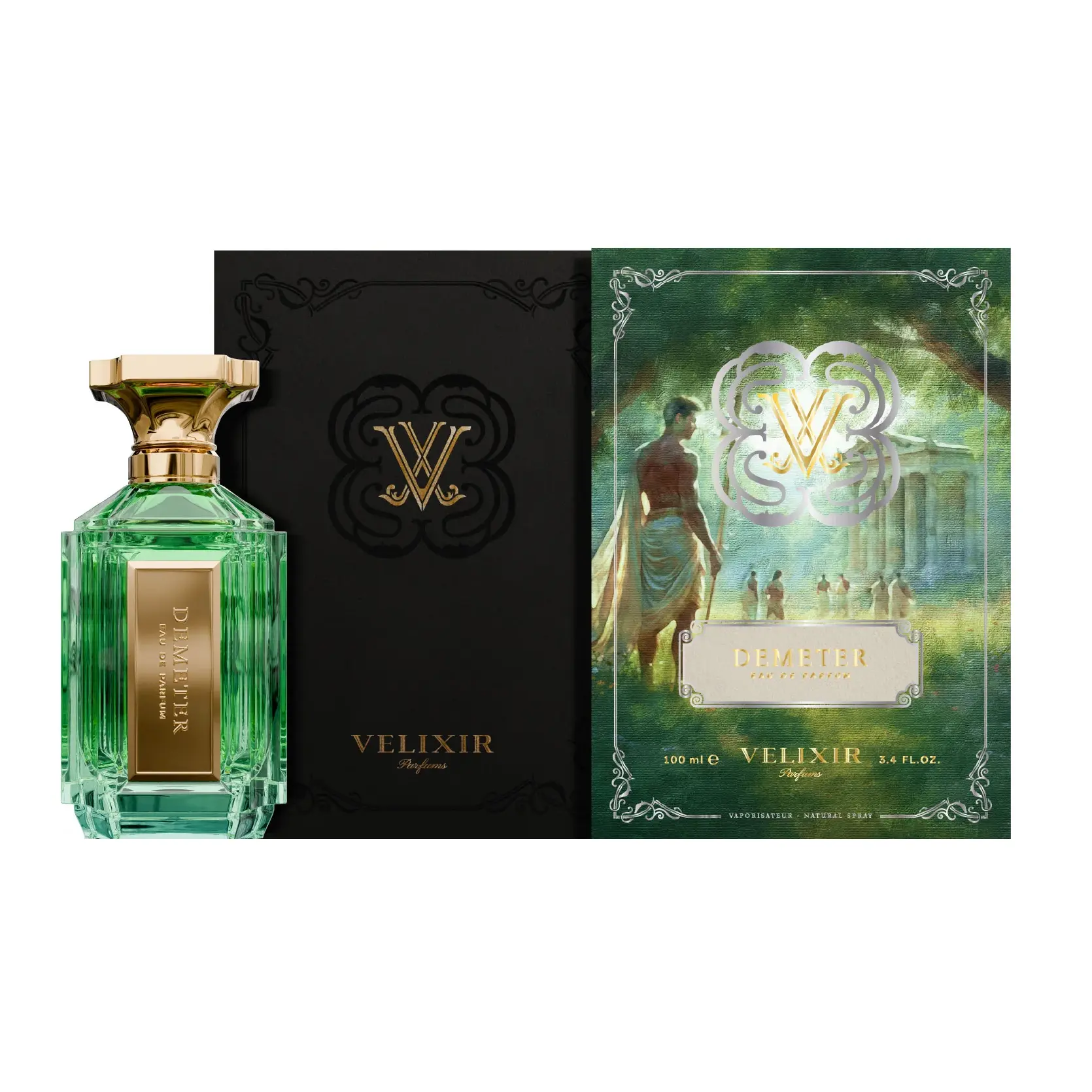Velixir Demeter for Unisex Eau de Parfum Spray, 3.4 Ounce Velixir Demeter for Unisex Eau de Parfum Spray, 3.4 Ounce