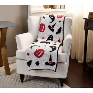 Sister Road by JG 60" x 70" Jacquard Halloween Throw