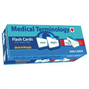Medical Terminology 1000 Flash Cards: a QuickStudy Tool Cards