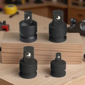 Impact Drill Adapter Set, 4 Counts/set 3-way Adapter Set, High Torque Non-slip Impact Driver, Power Tool Accessories for Car Repair