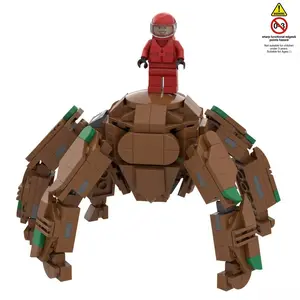 308pcs Rocky Astronaut Building Set, Building Blocks Model, Sci-Fi Alien Figure, Compatible with Mainstream Brands, Ideal for Collectors, Holiday Gift, Collectible Model