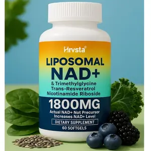 NAD+ Supplement 1800 mg l Highest NADP Saturation | Maximum Absorption | Pure NAD Supplement Energy & DNA Repair, Anti-Aging, Brain Function Best with Di
