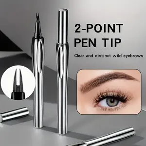A dual-ended eyebrow pencil that is waterproof and smudge-proof.Its dual-ended design creates a natural look,allowing for precise blending and contouring to define brows that appear effortlessly natural.Easy to use,it is ideal for beginners.
