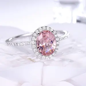Oval Classic  Morganite Ring