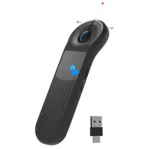 Remote Mouse for Tik_Tok Scrolling with Touchpad, Bluetooth Air Mouse, Presentation Clicker with Red Laser, USB-A & USB-C Receiver, Wireless Short Video Scroller, Page Turner for Kindle APP, For IOS/Android/PC/Laptop/Mac/Tablet