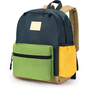 P-CPB037   Toddler Backpack for Boys 2-4: Kids Backpack Boys Girls - Preschool Kindergarten Daycare Backpacks - 12 inch