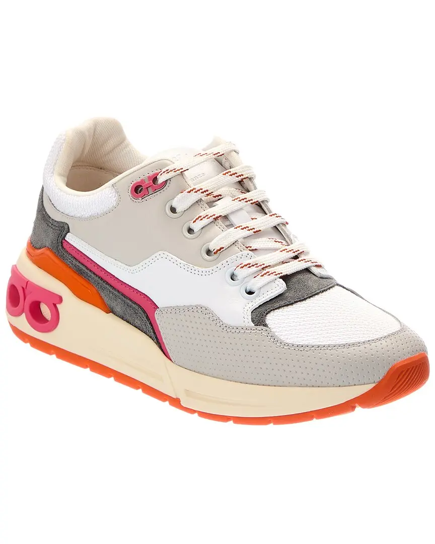 Ferragamo Cosma Low Top Leather Sneaker Ferragamo Cosma Low Top Leather Sneaker
