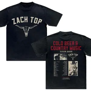 Zack Top T-shirt Colo Beer & Country Music Tour 2025 Sweatshirt Zack Top Tour 2025 Hoodie Zack Top Merch Music Tee Gift Fans Men Sweatshirt, Hoodie, Comfort Colors