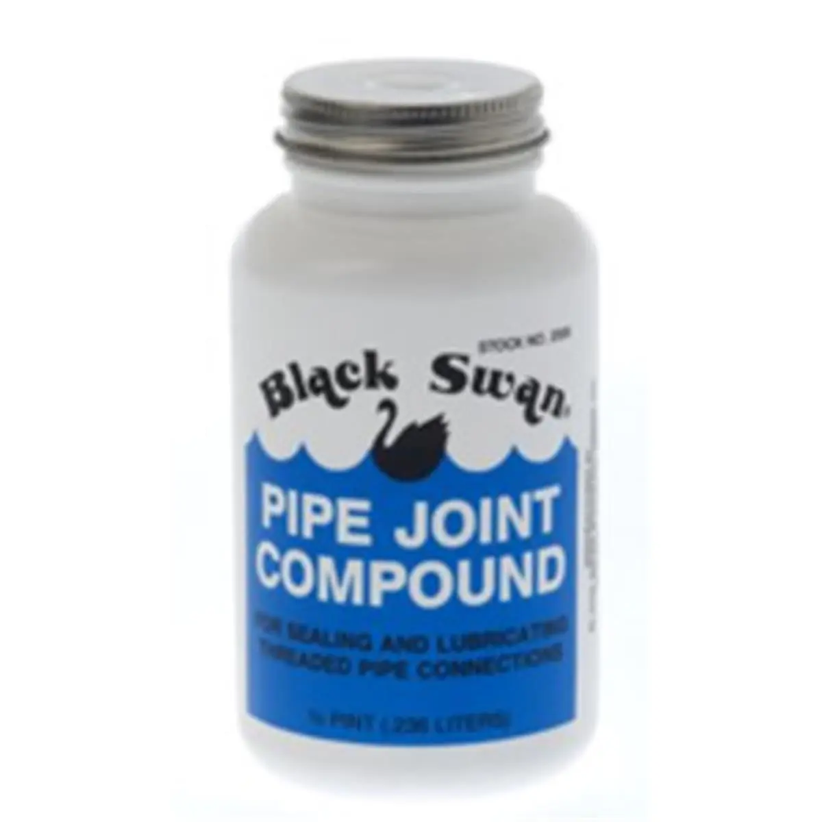 212 MAIN Grit-Free Gray Water-Safe Pipe Joint Compound, 2 oz Easy-Disassembly Pipe Sealant for All Water Systems, Black Swan Manufacturing 139200067 02000