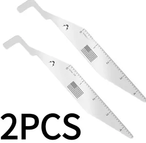 Firepik Heavy-Duty Multi-Function Pry Bar & Door Gap Wedge Professional Grade Breaching Tool for Emergency Rescue Anti-Theft Security 2PCS Tool Kit