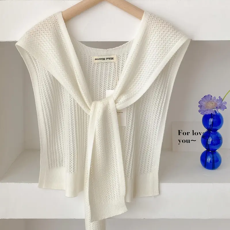 Women's Solid Color Open Front Cape Cloak Sleeve Knit Shawl, Lightweight Knitwear, Casual Knitwear, Casual Fabric Knitwear, Casual Scarf for All Seasons, Casual Everyday Wear, Knitwear Accessories for Women