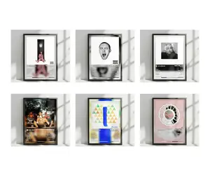[Unframe] MAC MILLER Album Posters – Hip Hop Wall Art for Bedroom & Living Room, No Frame