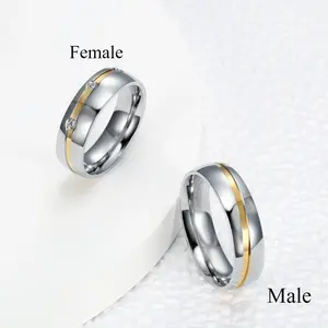Unisex Stainless Steel Engagement Ring - Marquise Band with Synthetic Zircons, Fashionable Sophisticated Jewelry for Anniversary, Valentine's Day Gifts | Marquise Wedding Bands, Rings for Women, Wedding Rings