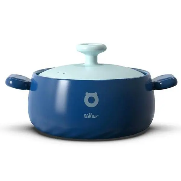 Bear casserole household gas clay pot rice casserole high temperature resistant ceramic pot stew pot gas stove clay pot stew pot casserole