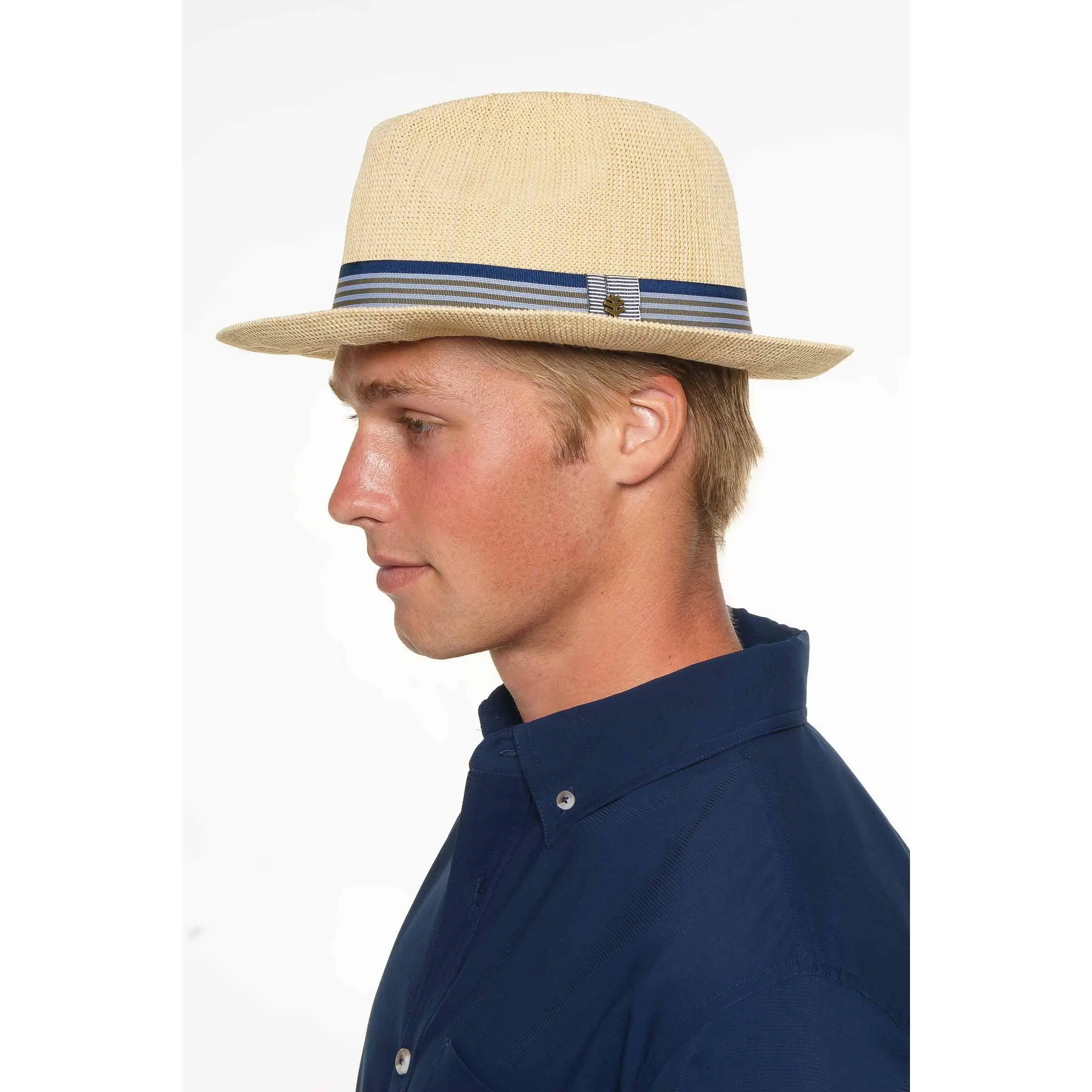 Men’s Crushable Fedora | Natural