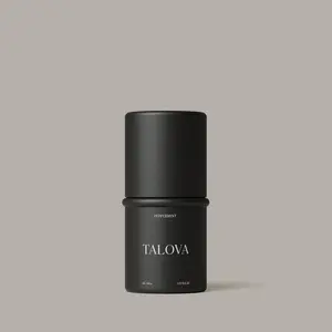 TALOVA Peppermint Lip Balm Conditioning Treatment with Grass Fed Tallow & Lanolin Ultra Moisturizing Nourishing Organic Daily Care Exfoliate Wax Smooth