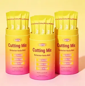Leefar Cutting Drink Mix –SB | ap Strawberry Açaí Flavor –  (30 Servings)