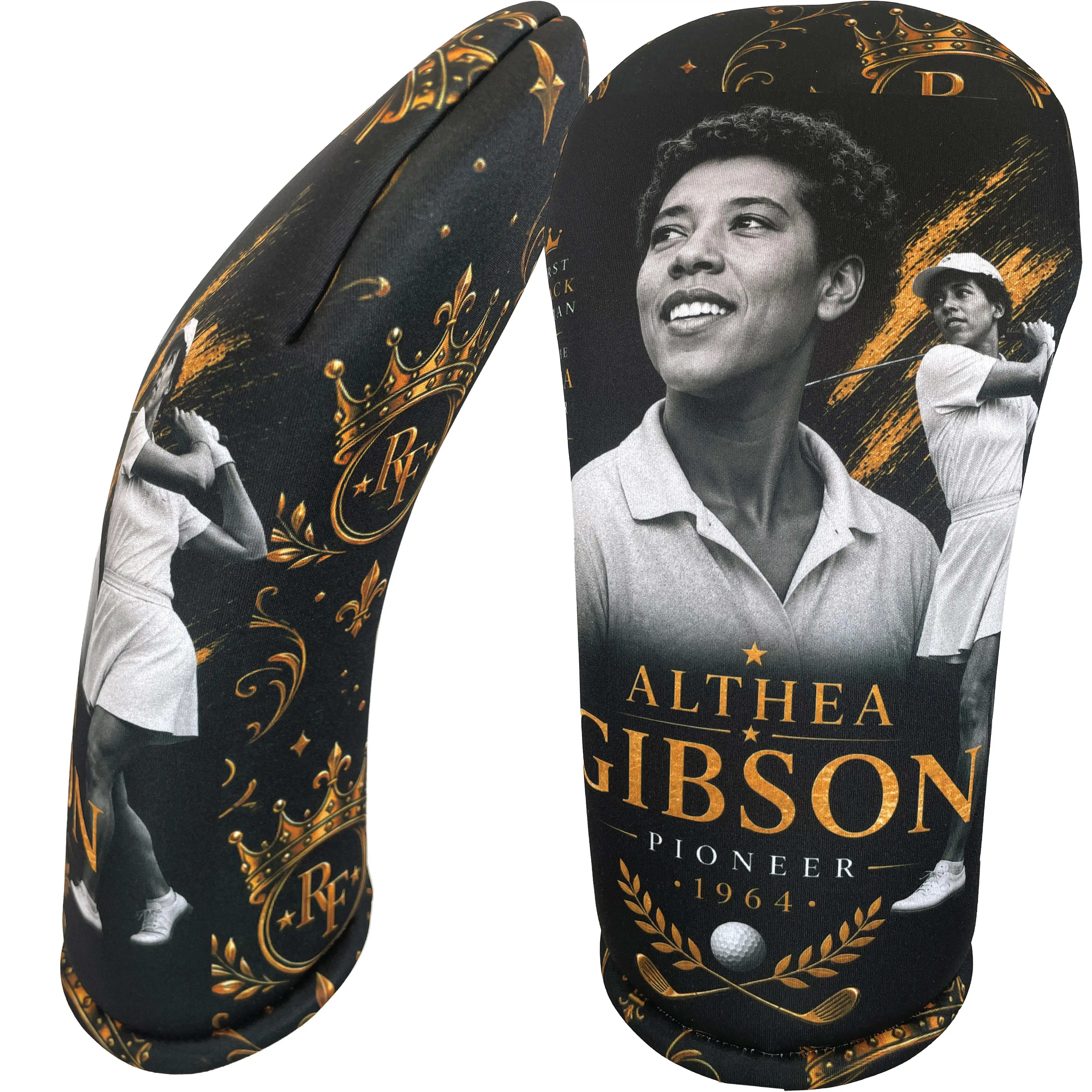 Make Your Custom Driver Golf Head Cover Personalized Made in USA! – You Design it All!– 3D Design Preview – Full Print Driver Cover – Buy It Then Design It! Made in USA Golf Gift