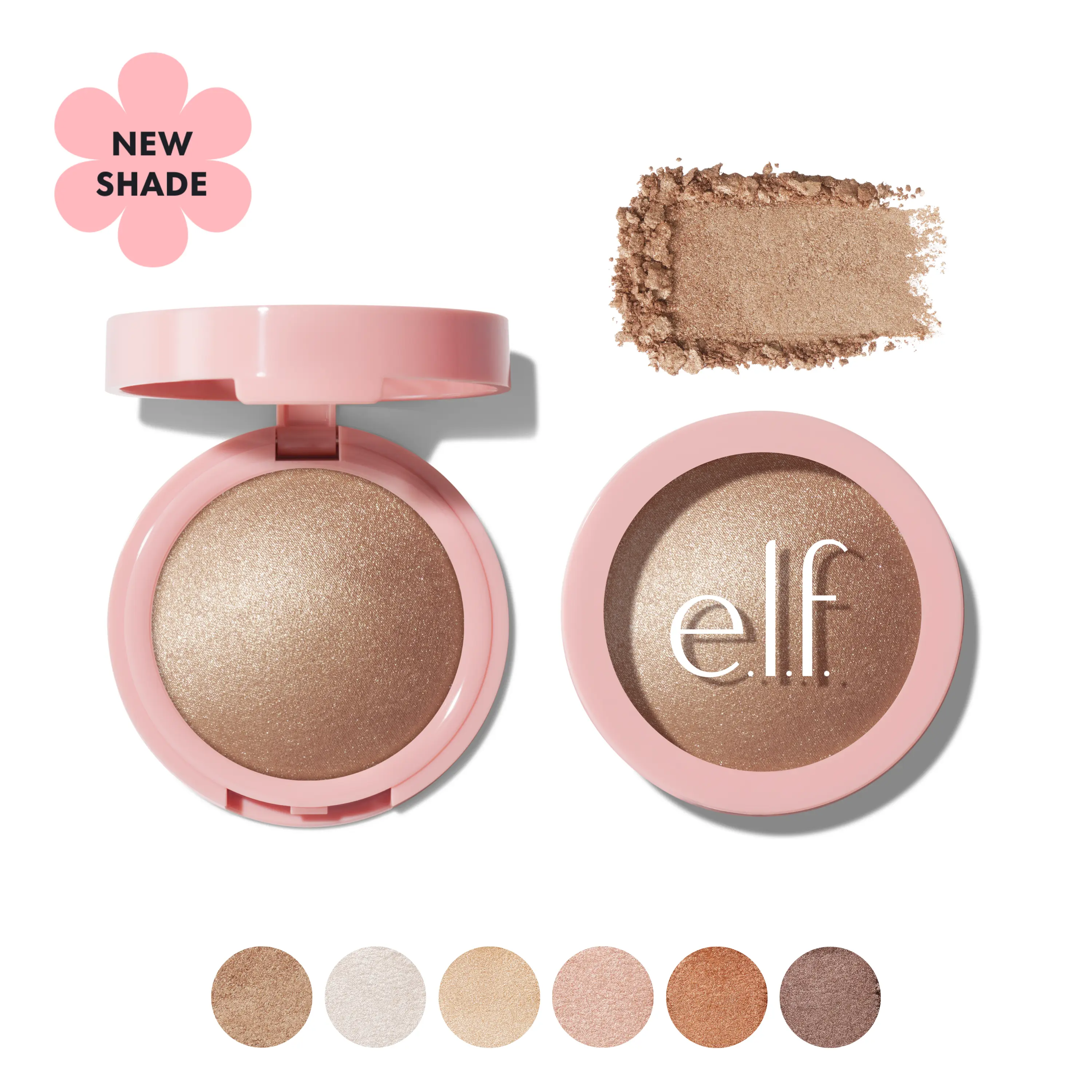 e.l.f. Halo Glow Powder Highlighter - Ultra-Silky Glass Skin Finish, Micro-Shimmer Blends Seamlessly, Crease & Cake Resistant, 5 shades e.l.f. Halo Glow Powder Highlighter - Ultra-Silky Glass Skin Finish, Micro-Shimmer Blends Seamlessly, Crease & Cake Resistant, 5 shades