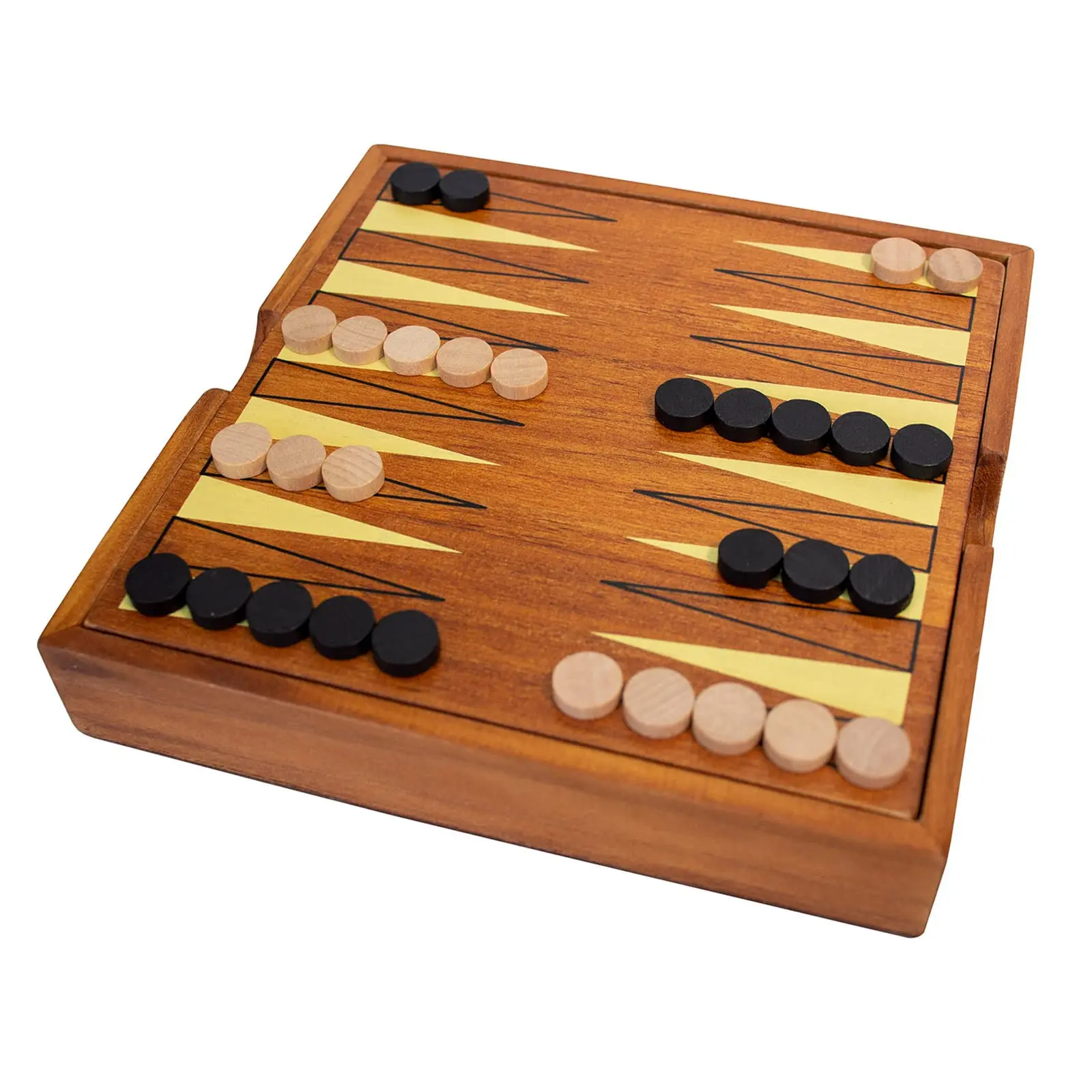 BrainCandy Wooden Backgammon BrainCandy Wooden Backgammon